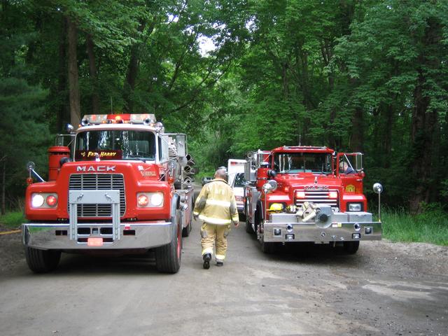 Engine 108 and &quot;Good Ol' Fat Harry&quot;